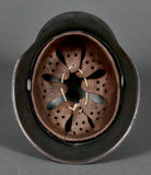 WWII German Luftwaffe Model 1942 Single Decal Helmet