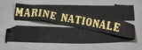 WWII “Marine Nationale” French Seaman Cap Tally