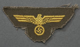 German WWII Naval Coastal Artillery Side Cap Eagle