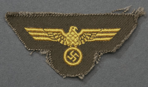 German WWII Naval Coastal Artillery Side Cap Eagle
