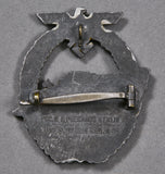 German WWII Kriegsmarine (Navy) Second Pattern “Schnellboot-Kriegsabzeichen (E-Boat Badge) by Scherwin