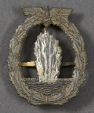 German WWII Kriegsmarine Mine Sweeper Badge