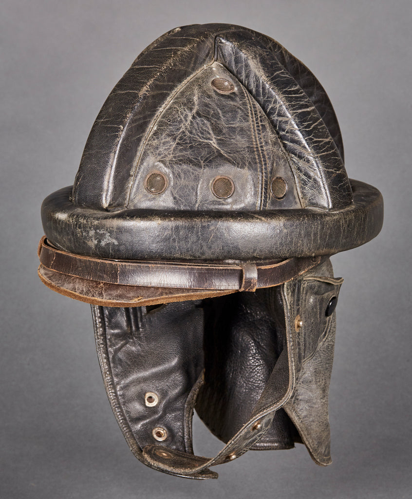 Early Pre WWII German Luftwaffe Glider Pilot's Leather Crash