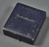 German WWII Cased Luftwaffe Observer Badge by Assmann