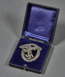 German WWII Cased Luftwaffe Observer Badge by Assmann