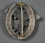 German WWII Cased Luftwaffe Observer Badge by Assmann