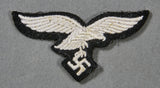 German WWII Luftwaffe Eagle for Side Cap or M43 Cap