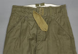 WW2 German Army Tropical Straight Legged Trousers