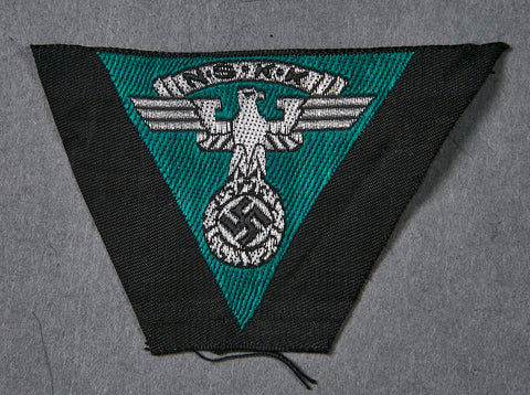 German WWII NSKK Cap Triangle