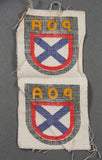 WWII German Sleeve Shield for Russian Liberation Army (set of 2)