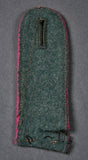 German WWII Early Single Sew In Shoulder Board for Panzer Enlisted Man