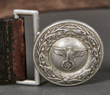 German WWII Penal / Judicial Admin Officials Service Belt and Buckle Set