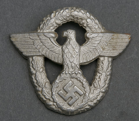 German WWII Water Protection Police Visor Cap Eagle