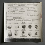 German WWII Preliminary Record for POW Report for Lutz Graf Schwerin von Krosigk
