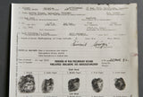 German WWII Preliminary Record for POW Report for Heinrich Wirges