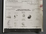 German WWII Preliminary Record for POW Report for Erich Dethleffsen