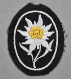 German WWII SS (Gebirgstruppen) Sleeve Edelweiss