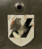 German WWII Documented Model 35 Double Decal SS Helmet