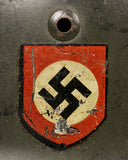 German WWII Documented Model 35 Double Decal SS Helmet