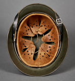German WWII Documented Model 35 Double Decal SS Helmet