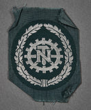 German WWII TeNo Sleeve Insignia