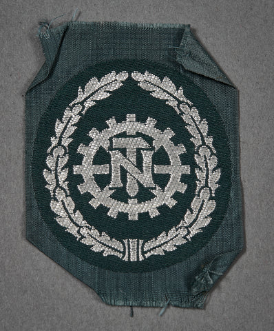German WWII TeNo Sleeve Insignia