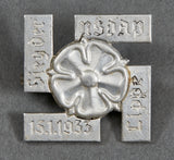 German Early 1933 NSDAP Victory on the Lippe Badge