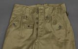 German WWII Wehrmacht Tropical Straight Leg Trousers