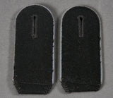 German WWII Waffen-SS EM Slip on Shoulder Boards