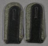 German WWII Waffen-SS EM Slip on Shoulder Boards