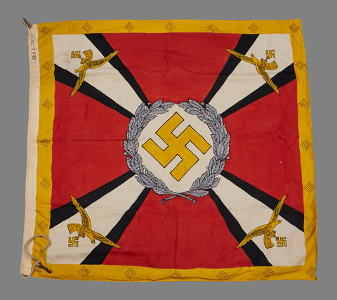 EXTREMELY RARE Reich Minister Hermann Göring Ok.d. Luftwaffe Command Flag