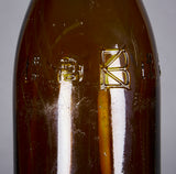Japanese WWII Beer Bottle Amber Colored from the Truk Lagoon Wreck
