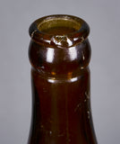 Japanese WWII Beer Bottle Amber Colored from the Truk Lagoon Wreck