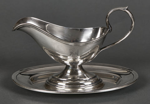 Reichs Chancellery Large Gravy Boat with Photos