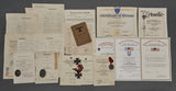Large Medal, Document and Soldbuch Grouping to Artillery Soldier