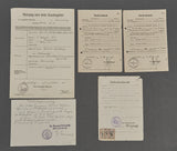 Large Medal, Document and Soldbuch Grouping to Artillery Soldier