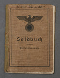 Large Medal, Document and Soldbuch Grouping to Artillery Soldier