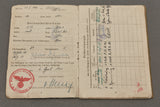 Large Medal, Document and Soldbuch Grouping to Artillery Soldier