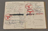 Large Medal, Document and Soldbuch Grouping to Artillery Soldier