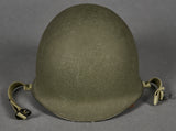 WWII US M-1 Helmet, Matching Name Inland Liner