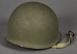 WWII US M-1 Helmet, Matching Name Inland Liner