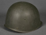 WWII US M-1 Helmet, Matching Name Inland Liner